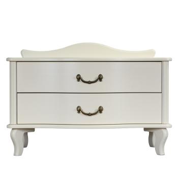 Тумбочка Мебелик Джульетта широкая 2 ящика