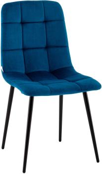 Велюр синий