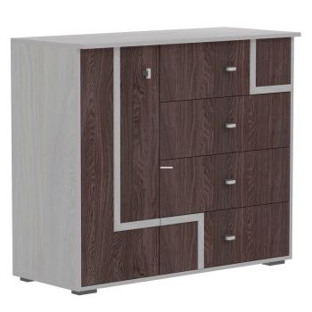 Ясень анкор тёмный-светлый