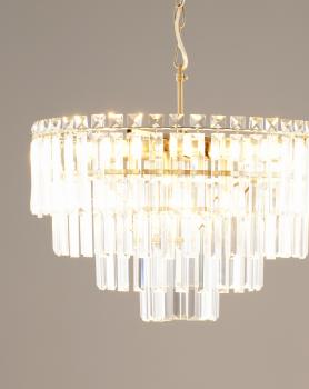 Люстра подвесная Moderli V10737-6P Crystal