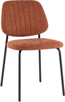 Рогожка терракот