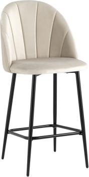 Велюр бежевый