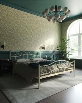 Кровать двухспальная RB Глэдис с изножьем 140х200