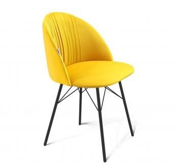 имперский жёлтый/чёрный муар