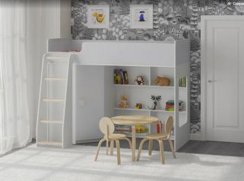 Белый/алюминий