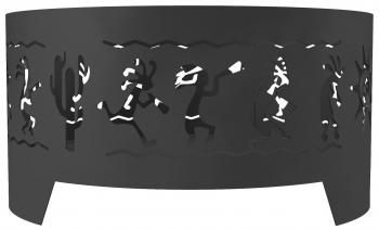 Костровая чаша Просто Огонь Кокопелли Медиум