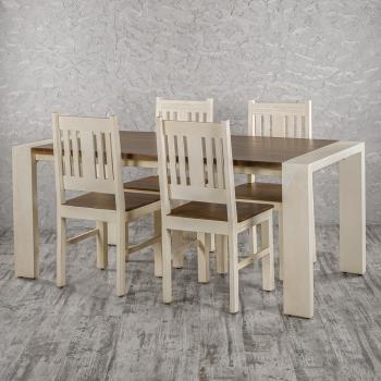 Стол обеденный из акации Decor of today Комби 02224