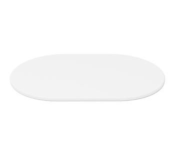 Столешница Sheffilton SHT-TT 120-80 МДФ овальная