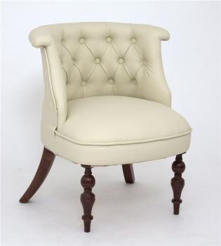 темный тон / кожзам 4 кремовый