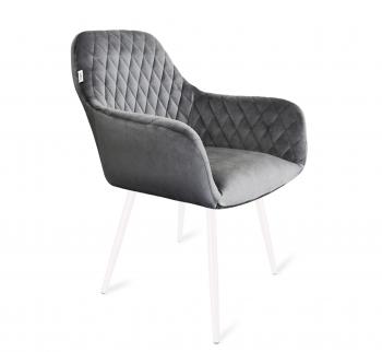 угольно-серый/белый муар