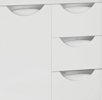 Тумба Style Line Жасмин 70 (3 ящ.) под умывальник Балтика 70 + Умывальник Балтика 70