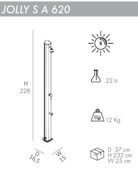 Душ солнечный Arkema Jolly S