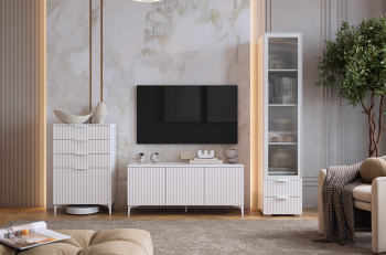 Белое дерево/белый муар/белый (эмаль)