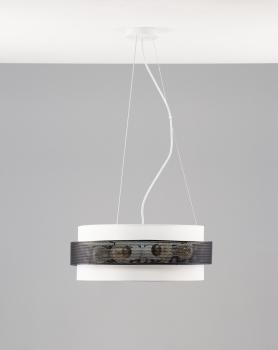 матовый черный/белый