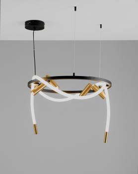 черный/золотой