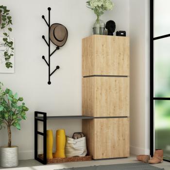 Обувница с вешалкой для одежды LEVE MELLO HALLWAY STAND
