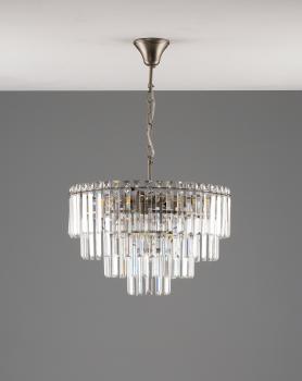 Люстра подвесная Moderli V10738-9P Crystal