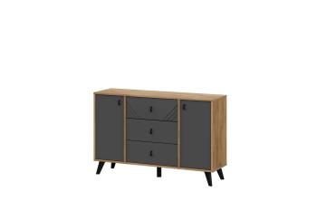 Дуб Золотой/Графит SV