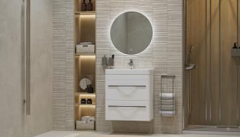 Тумба подвесная с раковиной VELVEX Jill 60