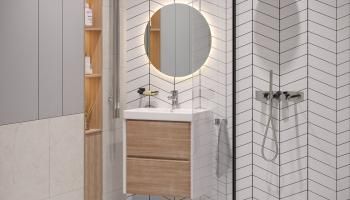 Тумба подвесная с раковиной VELVEX Gesso 60