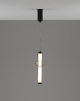 Серый, прозрачный/Черный