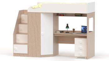 дуб сонома/белая