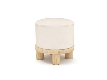 Молочный велюр