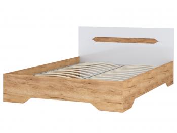 Белый глянец/Дуб крафт золотой