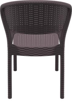 Стул пластиковый плетеный Siesta Contract Daytona