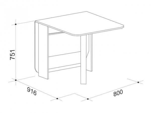 Стол-книжка Мебельсон Мечта 2
