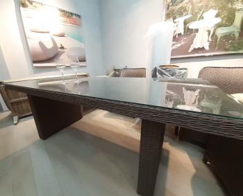 Стол плетеный обеденный Tagliamento Barcelona