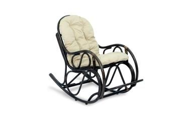 Каркас коричневый/Подушка бежевая