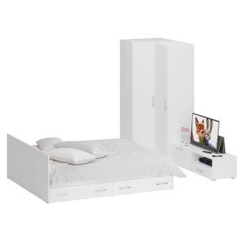 Белый/Фасады Тв Тумбы Мдф Белый Глянец