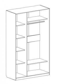 Шкаф 3х дверный МебельГрад