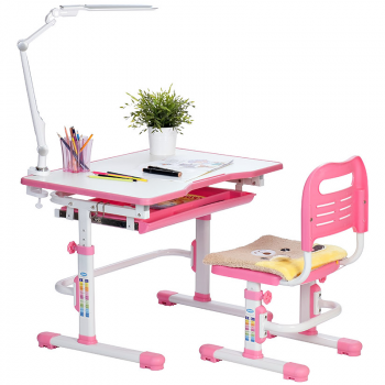 Комплект растущая парта и стул с чехлом Rifforma SET-10