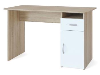 Дуб сонома/Белый