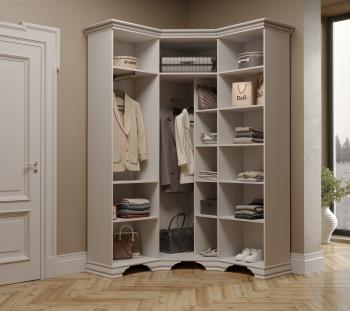 Шкаф угловой БРВ Мебель KENTAKI S320-SZFN5D