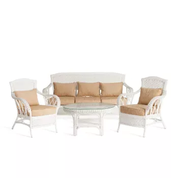 White (белый), Ткань рубчик, цвет кремовый