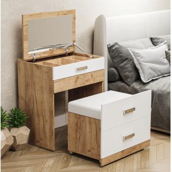 Дуб золотистый/белый