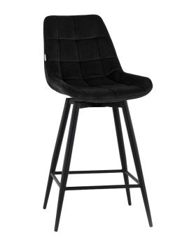 Велюр черный