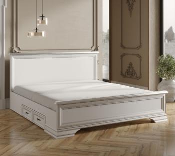 Кровать БРВ Мебель KENTAKI S320-LOZ180x200 + выкатные ящики