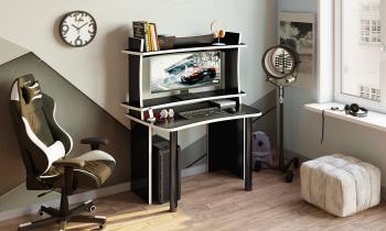 Компьютерный стол Мэрдэс СКЛ-Софт120Ч+НКИЛ120ВЛЧ