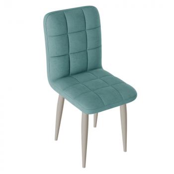 Капучино матовый/Микровелюр Аквамарин