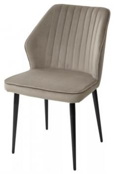 ЛАТТЕ #25, велюр / черный каркас