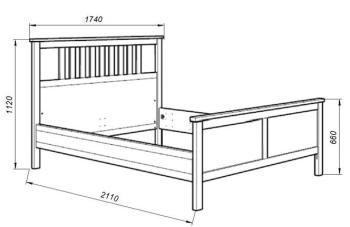 Кровать Гуд Лакк Кантри 160х200