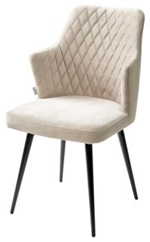 ЛАТТЕ #25, велюр / черный каркас