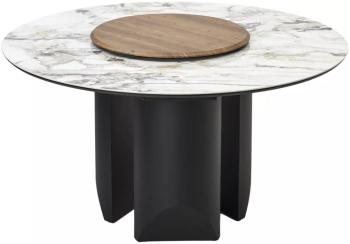 ARCTIC OCEAN, Белый мрамор, керамика / Черный каркас