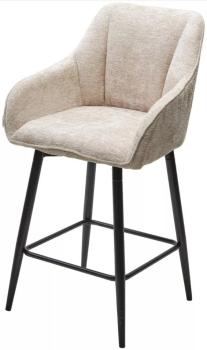 3018-10 бежевый, шенилл / черный каркас