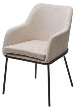 RAIN 2 какао велюр / черный каркас