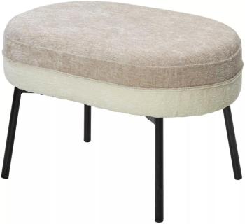 3018-01 белый / 3018-10 бежевый, шенилл / черный каркас